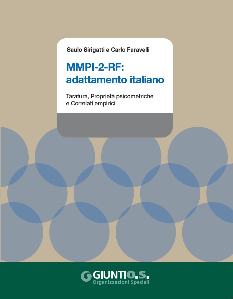 mmpi libri faravelli